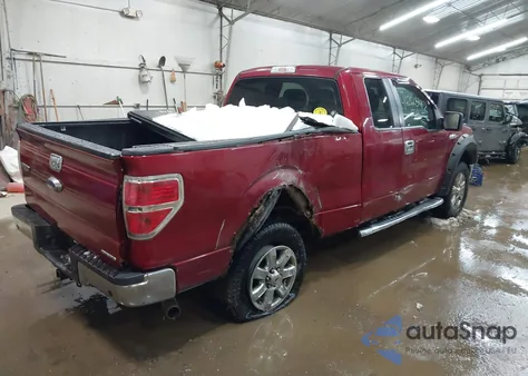 2013 Ford F-150 Xlt из США, поврежденный, VIN 1FTFX1EF9DKD00512